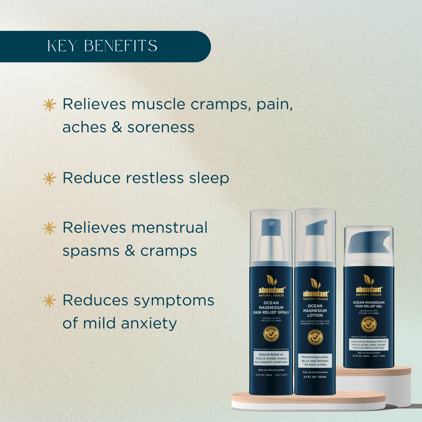 Ocean Magnesium Trio Bundle