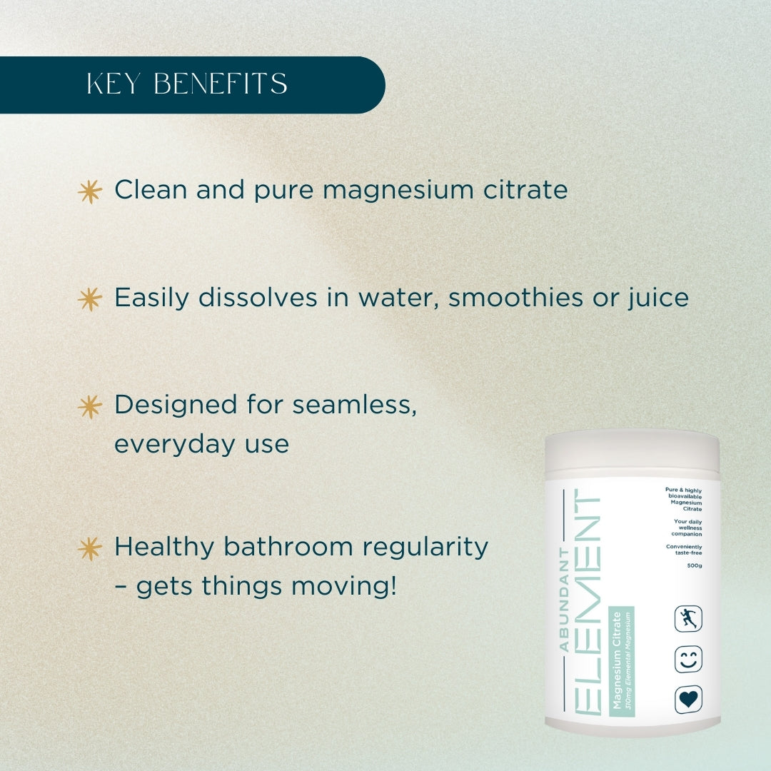 Abundant Element Magnesium Citrate 500g