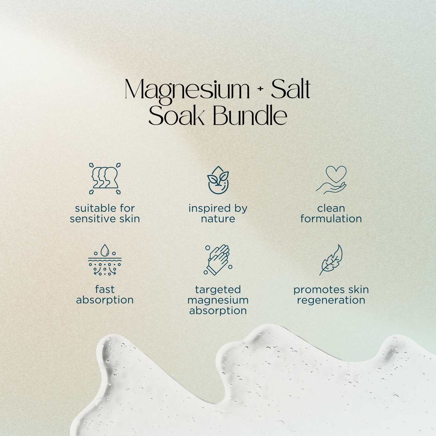 Magnesium + Salt Soak Bundle