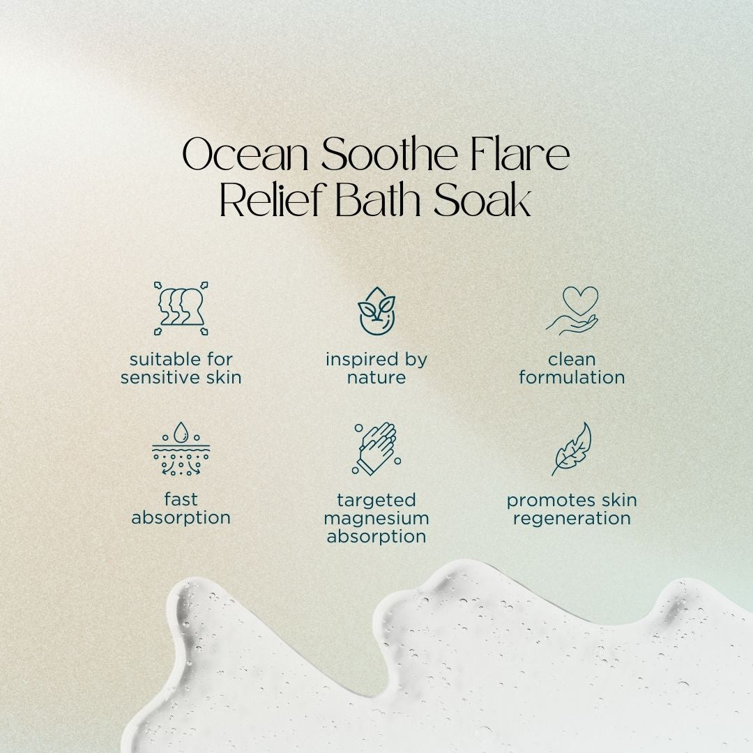 Ocean Soothe Flare Relief Bath Soak (500mL)