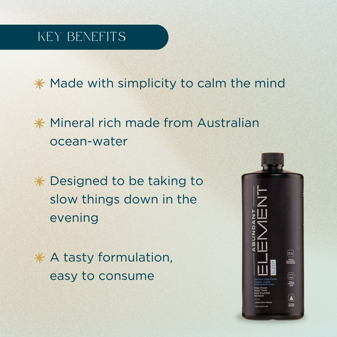 Abundant Element® Sleep (1L) - Magnesium for Sleep
