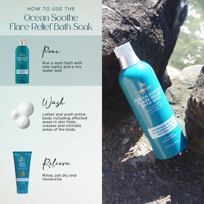 Ocean Soothe Flare Relief Bath Soak (500mL)