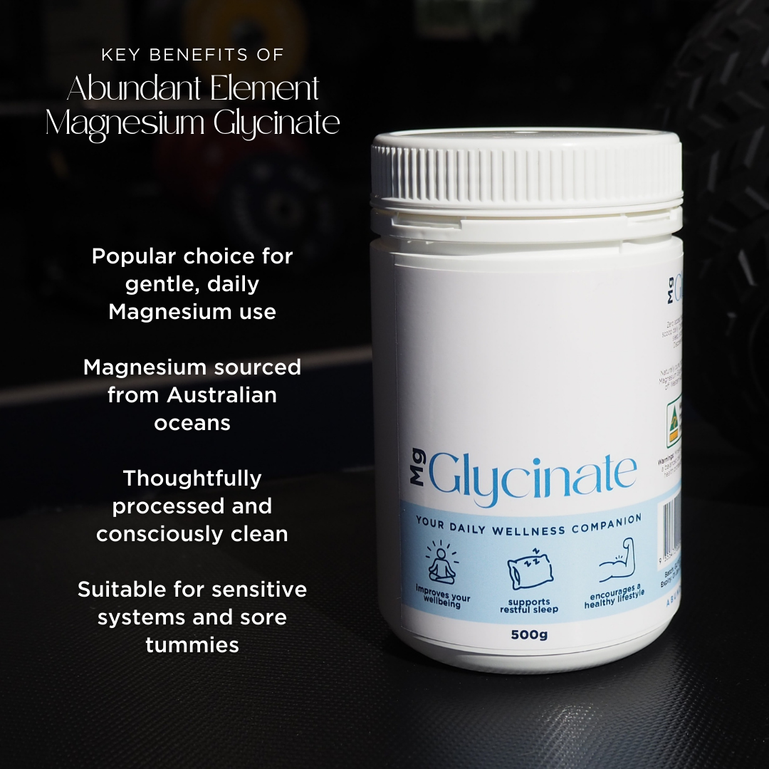 Abundant Element Magnesium Glycinate