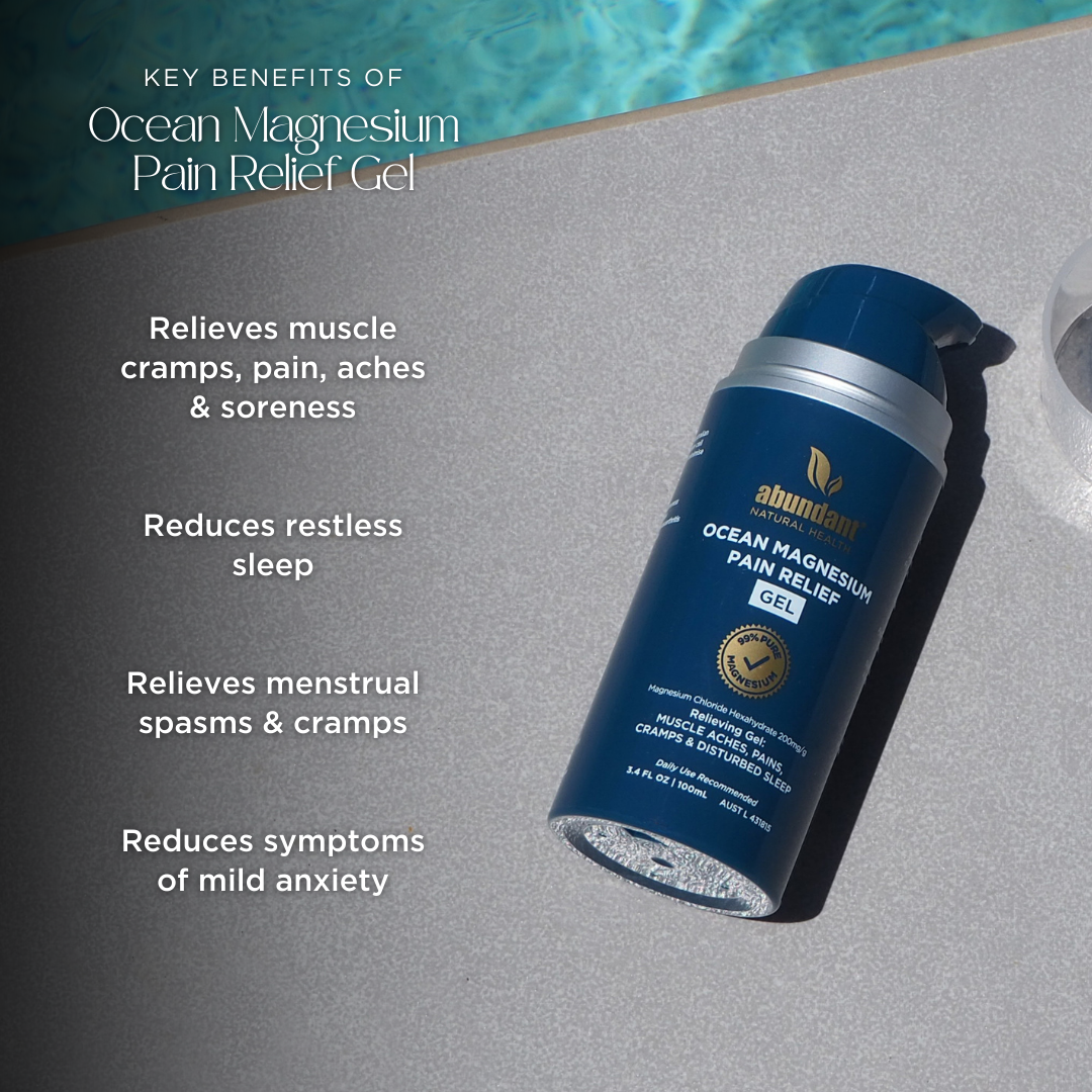 Ocean Magnesium Gel - Fast Muscle Pain Relief & Better Sleep