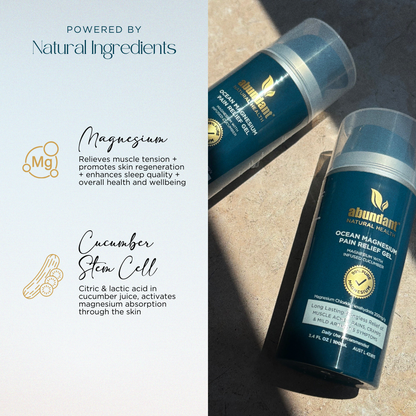 Ocean Magnesium Gel - Fast Muscle Pain Relief & Better Sleep