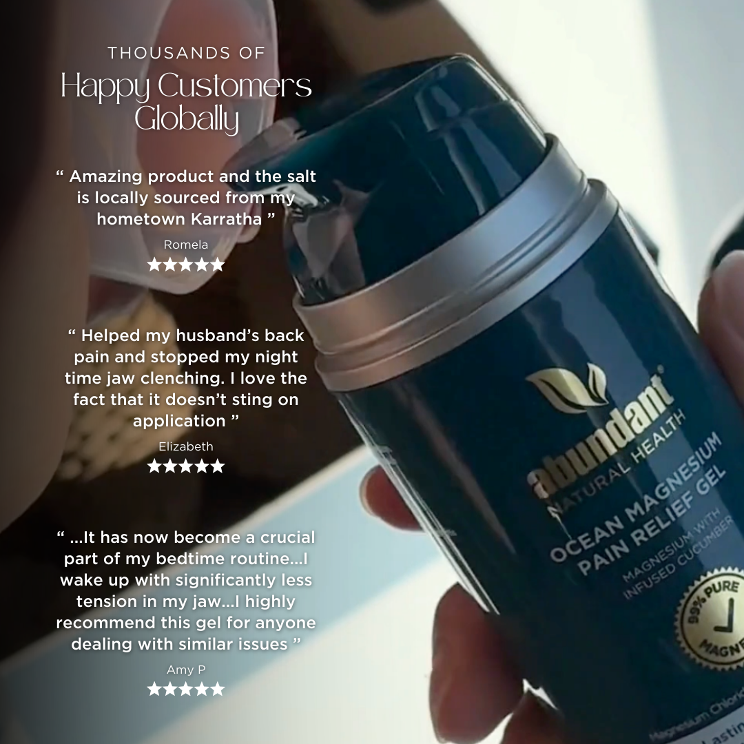 Ocean Magnesium Gel - Fast Muscle Pain Relief & Better Sleep