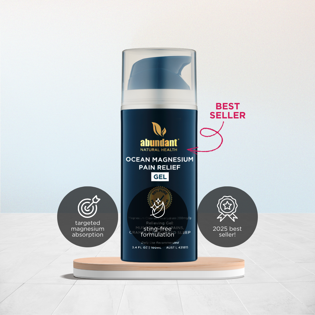Ocean Magnesium Gel - Fast Muscle Pain Relief & Better Sleep