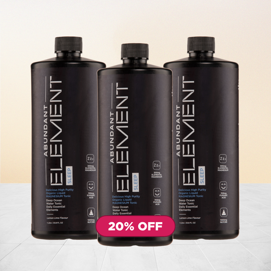 Abundant Element Sleep: Deluxe Pack (3 x 1L Bottles)