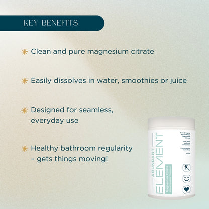 Abundant Element Magnesium Citrate 500g
