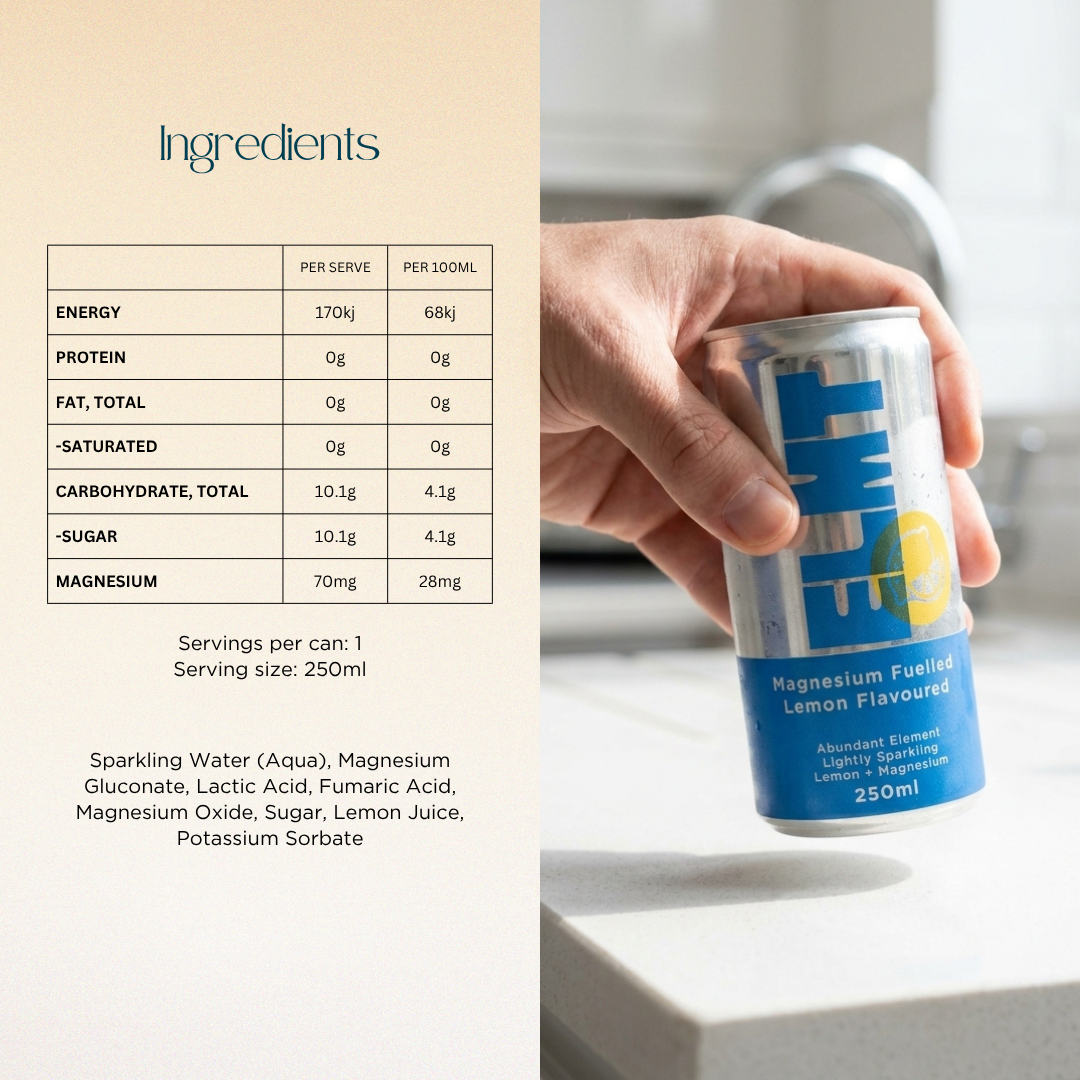 ELMT Magnesium Drink Lemon 4PK