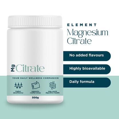 Abundant Element Magnesium Citrate