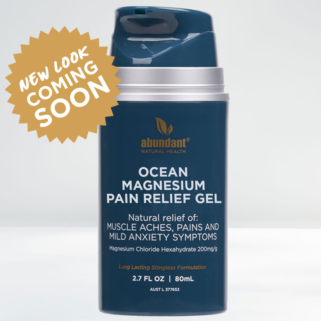 Ocean Magnesium Gel 80mL Aches Cramps Pain Soreness Menstrual Ocean magnesium gel 80ml aches cramps pain soreness menstrual